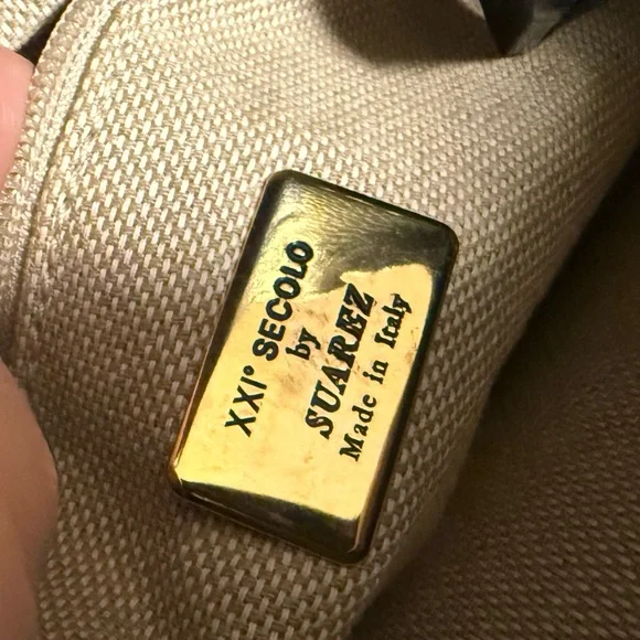 Small Black Leather Tote - Picture 3 of 4